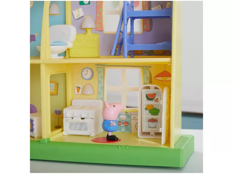 A Casa De Peppa Figura Dia E Noite Peppa Pig - Pirilampo Brinquedos  Educativos
